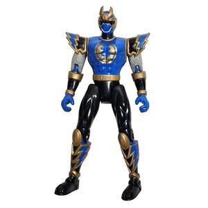 Power Rangers 5.5" Ninja Storm Navy Thunder Tri-Battlize Action Figure 2002